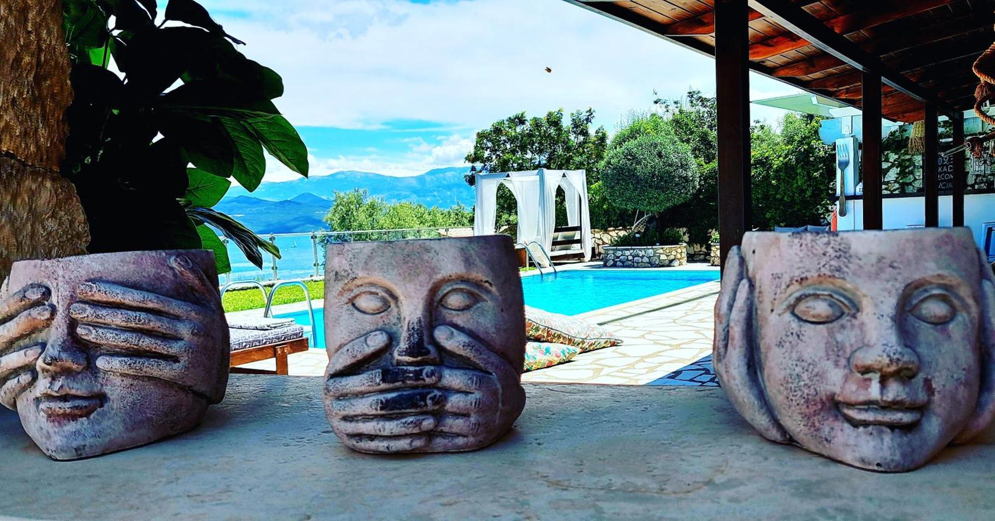Luxury Villa Athina Никиана Экстерьер фото