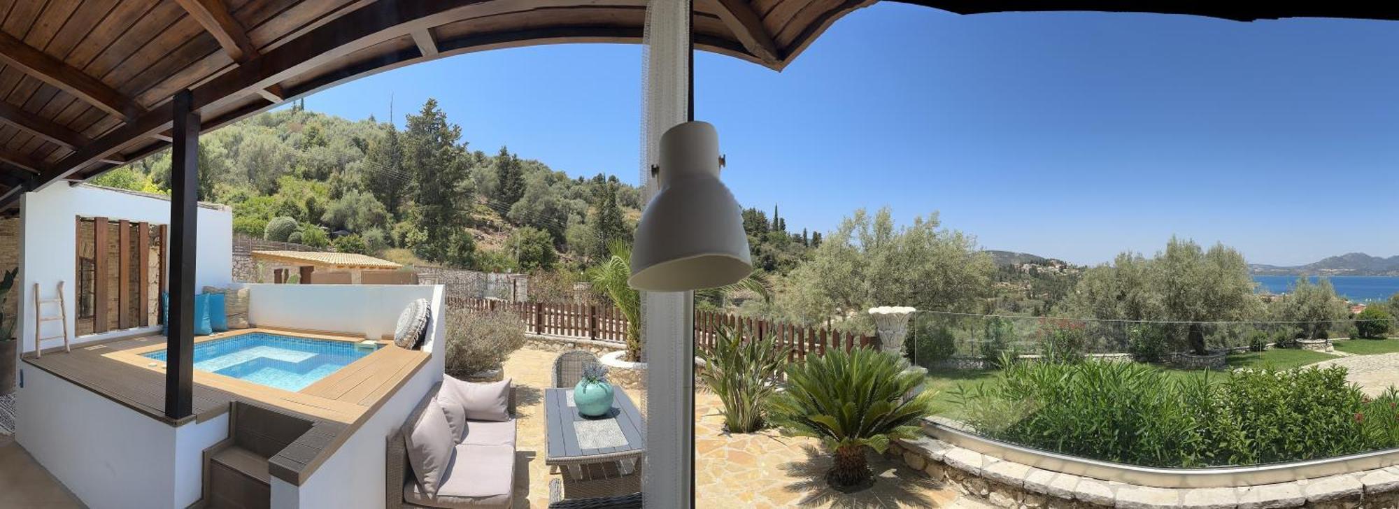 Luxury Villa Athina Никиана Экстерьер фото
