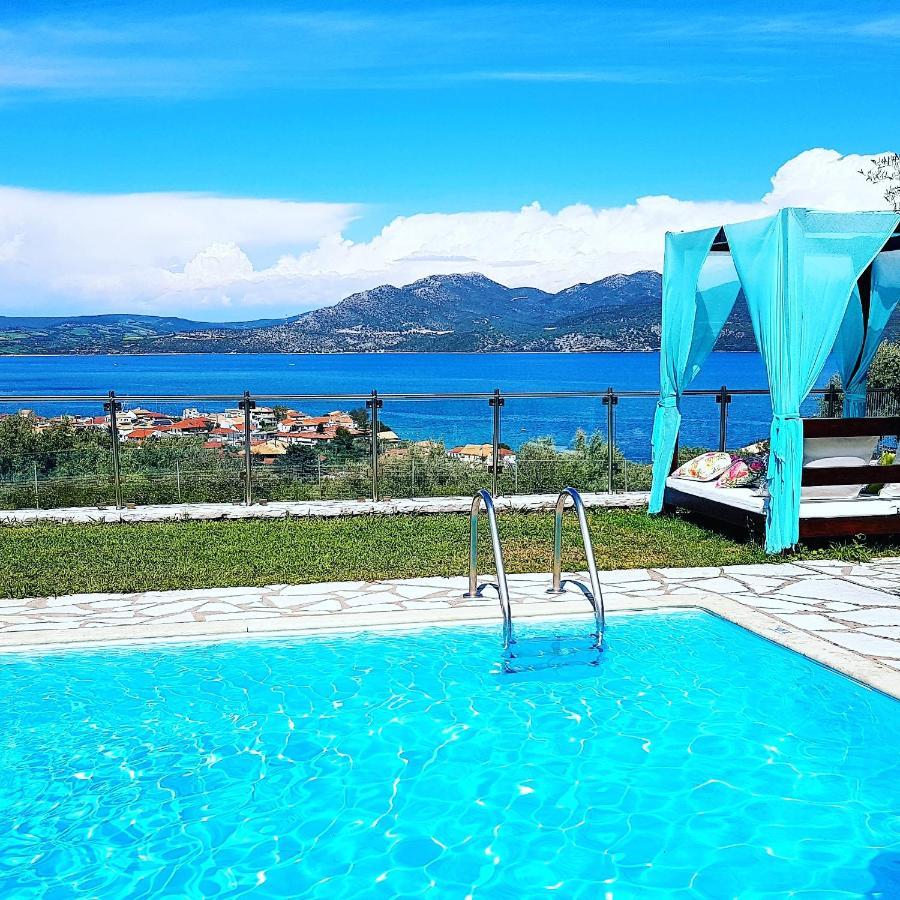 Luxury Villa Athina Никиана Экстерьер фото